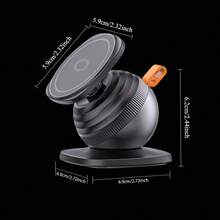 LCARS New Magnetic Car Phone Holder, Adhesive Base Magnetic Mount Holder For Car Navigation Dashboard - CL22 - View 8