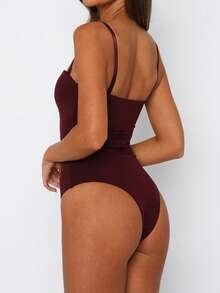 Vaiaye 女士性感连体衣，无袖露背吊带连体衣，女士健身服，吊带连体衣，适合女士日常穿着、工作通勤，2026 春夏嘉年华女士优雅风尚 - 玫紅色 - 查看 2