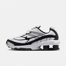 Men's NIKE SHOX RIDE 2 Athletic Casual Shoes - Black and White - View 5
