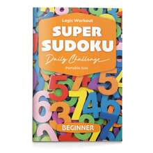 Super Sudoku Logic Puzzle Book Series – Daily Number Grid Challenges In Multi-Level Editions, Portable Brain Teasers For Screen-Free Focus Fun And Logical Thinking Practice Back To School - Early Childhood Sudoku - View 11