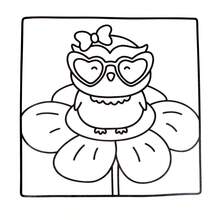Livre de coloriage pour enfants best-seller Chiots mignons, chatons et motifs de fleurs Lignes larges faciles à colorier Développer la concentration et la créativité Essentiel pour la maternelle/la maison Cadeau idéal pour l'anniversaire d'un bébé - Pièce unique - Voir 3