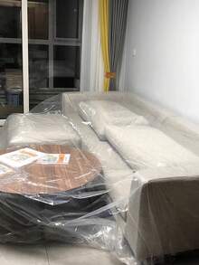 1件装，防水塑料家具防尘罩 - 保护汽车、床和沙发 - 防尘耐用 - 家具保护罩，返校季，学习用品，办公用品。 - 彩色 - 查看 5