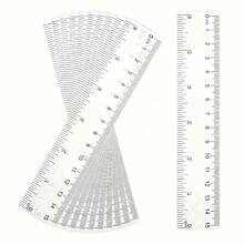 10pcs 15cm Transparent Ruler School Supplies Stationery Supplies Back To School For Study And High School Middle School Students Office Supplies Valentine DAY, Valentines Wedding, Birthday - 10Pcs - View 2
