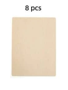 3/5pcs Microblading Practice Skin, Latex-Free Eyebrow Tattoo Skin For Microblading Practice, Makeup Skin, Silicone Skin Sheets - Apricot - View 9