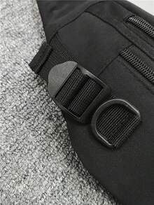 Waist Bag, Crossbody Fanny Pack, Travel Walking Running Hiking Cycling Waist Pouch, Easter, Tote Bags For University - Black - View 8