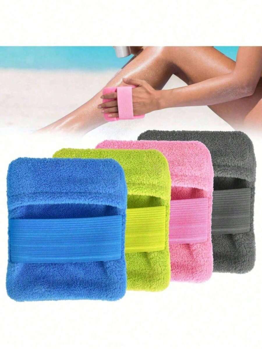 沙滩除沙器，除沙袋，粉末袋沙刷，适合沙滩度假露营必备（不含滑石粉） - 彩色 - 查看 1