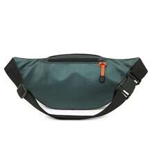 Riñonera Oxford impermeable Para Hombre y mujer, riñonera multifuncional de gran capacidad, Riñoneras resistentes al desgaste Para Hombre RHMR - Gris - Ver 5