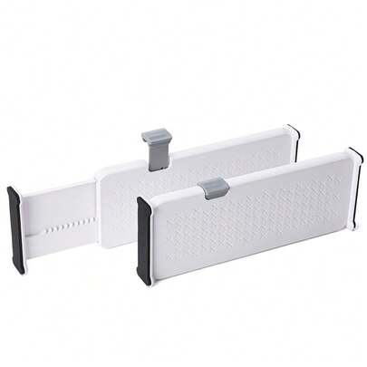 新型可伸缩抽屉隔板创意书架隔板，适用于家庭收纳整理