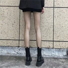1 đôi tất lưới nữ, tất lưới màu đen, cỡ nhỏ/vừa/lớn, đồ lót nữ, quà tặng cho bé gái - Nhiều màu - Xem 8