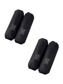 1 par de mangas extendidas impermeables con patrón de letras, a prueba de aceite y suciedad, herramienta de limpieza de cocina - Multicolor - Ver 9