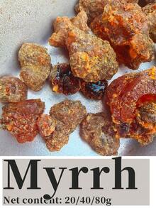 20克/40克/80克，没药，天然没药，芳香疗法，持久留香，芳香疗法，有机没药树脂，空气清新剂，适用于芳香疗法、瑜伽、冥想、卧室、书房、办公室等场所。 - 品質沒藥 - 查看 1