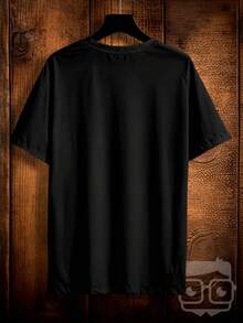 T-Shirt La Ele Mil Vezes Brazilian Meme Funny Phrase REF 3450 VEST NERD - Black - View 2