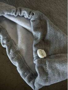 Gray Balloon/Baggy Sweatpants With Adjustable Wide Leg And Unique Style - Sportlife - Light Grey - View 10