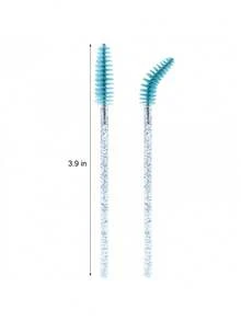300/100/50/1 Disposable Mascara Wands Eyelash Brush Spoolies For Eyebrow Eye Lash Extension Blue - Multicolor - View 11