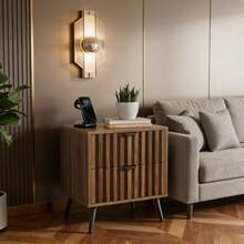 Nightstands - Walnut + MDF - View 1