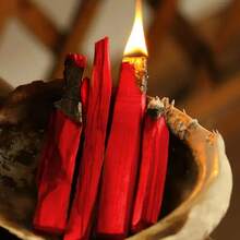 2/4/6支装 4英寸 龙血秘鲁圣木香棒，圣木树脂香，用于强力净化、护身符、驱烟、缓解压力、冥想、咒语和礼品 - 多樣化香型 - 查看 2