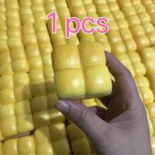 柔软慢回弹面包形减压玩具，带4个隔层 - 彩色 - 查看 7