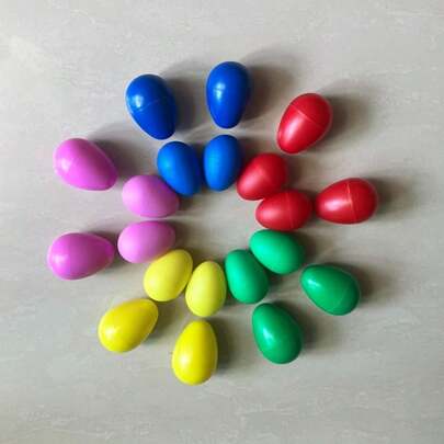 14/12/10/4 件装音乐沙蛋，益智玩具，音乐沙蛋，音乐启蒙玩具，教育乐器，复活节彩蛋，手鼓，颜色随机