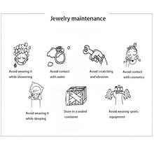 2件套复古优雅情人节多层心形流苏项链，适合女性日常佩戴、派对、情人节约会、礼物 - 彩色 - 查看 11