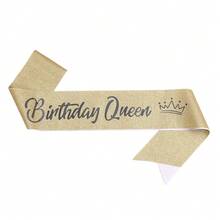 2pcs/Set Baroque Bridal Crown + Shoulder Strap, "Birthday Queen" Set, Bridal Crown Headpiece, Wedding/Birthday/Christmas Party, Suitable For Women, Masquerade Party Headpiece - Multicolor - View 16