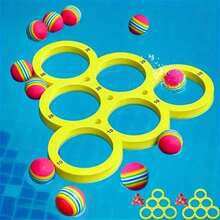 Water Sports EVA Floating Pool Game! It's A Great Throwing Toy That Adds Excitement To Any Pool Party. Perfect For Making Summer Days Even More Enjoyable, This Game Is Sure To Be A Hit - Yellow - View 6