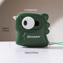 1 pieza Abridor de caja magnético de cerámica con diseño de dinosaurio lindo y práctico, cortador de caja, abridor de caja de cartón, cuchillo utilitario portátil - Dinosaurio - Ver 3