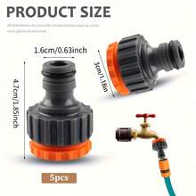 4/9/15pcs Garden Hose Connector Set, Quick Connect Faucet Adapter, Plastic Conversion Fitting For Washing Car - View 4