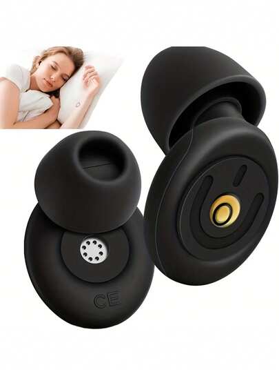 Reusable Silicone Earplugs, Waterproof Noise-Proof Earplugs For Swimming, Sleeping, Snoring, Study, Concerts, Outdoor Travel, Industrial Work, Comfortable For Men And Women, Heart-Shaped For Valentine's Day