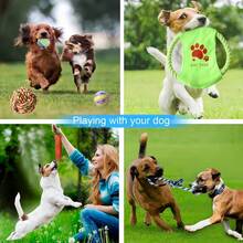 Bộ 6 món đồ chơi dây thừng thắt nút cho thú cưng, đồ chơi cho chó giúp giải trí và tương tác. - Nhiều màu - Xem 3