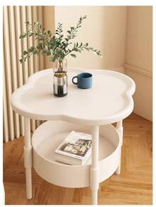 1pc Creative Movable Side Table, Modern Minimalist Living Room Coffee Table, Sofa End Table, Bedside Cabinet, Balcony Table, Suitable For Bedroom, Living Room, Balcony - Multicolor - View 8