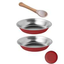 shuo ni mao yi Stainless Steel Dog Bowl Anti-Overturning Pet Bowl Cat Bowl Food Bowl Water Bowl Silicone Bottom Anti-Slip Pet Food Basin Stainless Steel Material Easy To Clean Cat Food Bowl Dog Food Bowl - 500ml - View 16