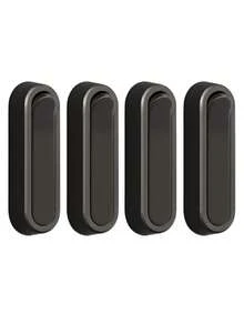 2个/4个可折叠隐形挂钩，锌合金材质，浴室墙钩，可伸缩，适用于衣柜、围巾、帽子、睡袍、钥匙、钱包、包包等，简约风格 - 彩色 - 查看 10