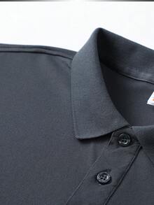 3pcs Boyfriend Style Men's Lightweight Breathable Running Fitness Casual Short Sleeve Polo Shirt T-Shirt Set, Summer - Multicolor - View 6