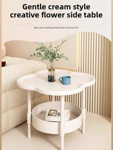 1件创意可移动边桌，现代简约客厅咖啡桌、沙发边桌、床头柜、阳台书桌，适用于卧室、客厅、阳台 - 彩色 - 查看 7