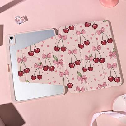 1pc Protective Cover With Pen Slot Multi-Angle Magnetic Stand Cover With Auto Sleep/Wake,Kawaii Tablet Case Compatible With Pro/Air/Compatible With Samsung Galaxy A9/S9/S7/S10+/Compatible With XIAOMI Pad/5/6/7