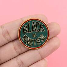 Enamel Badge Brooch Pin, Decorative Accessory For Friends, Backpacks, Books, Stylish Gift - Multicolor - View 7