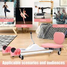 Stretching Equipment, Leg Stretcher Machine, Split Machine Trainer For Flexibility, Yoga Ballet Dance And Gymnastics Training Equipment - Pink 2 - View 6
