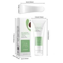 1PC Painless Fast-Acting Hair Removal Cream 1PC Smooth Moisturizing Depilatory Cream For Legs Underarms Bikini Line - Kem - Xem 6