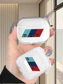 1 chiếc ốp tai nghe in 2D họa tiết xe hơi cổ điển, phong cách thời trang, đa năng, sáng tạo và bí ẩn, thích hợp làm quà tặng cho bạn gái, bạn thân, vợ, người yêu, dì, sếp, chị gái, bạn cùng lớp, giáo viên, quà sinh nhật/ngày lễ, ốp bảo vệ trong suốt, mềm mại cho 2/3/4/PRO/PRO2/PRO3 - Trong sáng - Xem 5