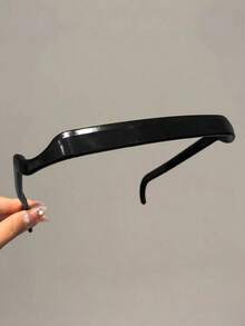 6/3/1件装夏季新款时尚头巾 - 塑料材质，简约设计，适合春季长发，是母亲节/复活节、海滩、泳池或休闲装扮的理想之选，沙滩巾 | 简约围巾 | 塑料围巾，发带，女士发饰，女士礼物 - 彩色 - 查看 8