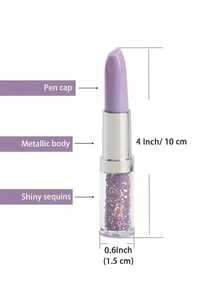 1 Set Of Lip-Shaped Diamond Embroidery Pen | 5D Diamond Painting Tool, Diamond Dot Pen, Suitable For Hand Embroidery, Plastic Material - View 7