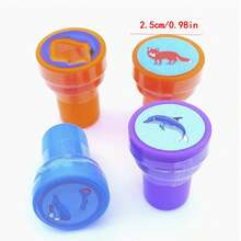 10/30pcs Random Cartoon Stamp Set, Anime Pattern, Birthday Party Gift - A - View 9