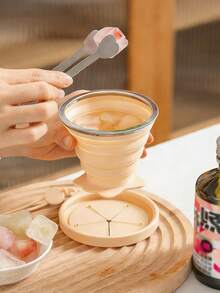 1/5pcs Stainless Steel Heart Square Candy Holder Candy Snack Holder Party Potluck Small Tableware, Wedding Tableware - Silver - View 9