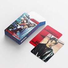 LNGSHOT 小卡，Jay Park 的  新人男团，迷你专辑《Shot Callers》先行曲《Saucin》主打歌《Moonwalkin》，OHYUL RYUL WOOJIN LOUIS 出道小卡套装， 粉丝的理想礼物 - 彩色 - 查看 6