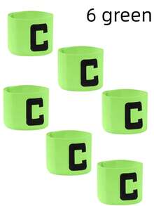 6个装弹性足球队长臂章，防滑设计 - 彩色 - 查看 9