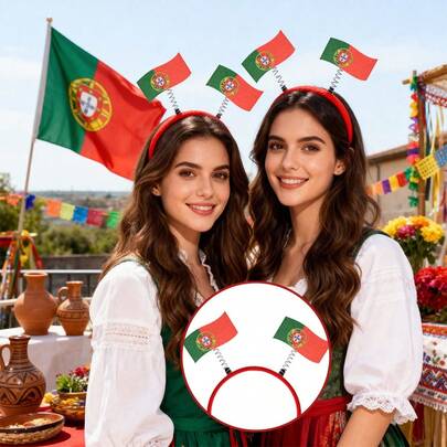 1pc USA, Canada, Mexico World Cup National Flag Headband, Sports Fan Cheering Headwear, Holiday Party Decor