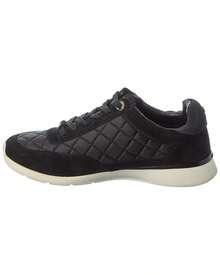 Dune London Everglow Leather Sneaker - 黑色 - 查看 3
