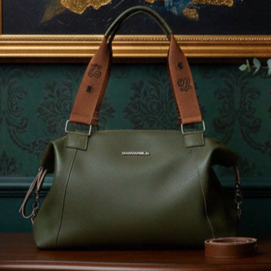 KS Karla Samenho cosmetics and accessories Women Tote Bags - Màu xanh Ô liu - Xem 1