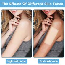 Customizable Light Skin Tone Concealer Tape. Single Roll Size: 7.5cm X 500cm. Sweat And Waterproof Formula Adheres Securely To Skin. Designed Specifically To Cover Large Tattoos, Surgical Scars, And Pigmentation Spots. Lightweight And Breathable, Providing A Natural, Seamless Concealing Effect Like A Second Skin. - 1 Roll (light Skin Tone) - View 3