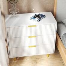 Dressers & Chests Of Drawers - White + MDF - View 10